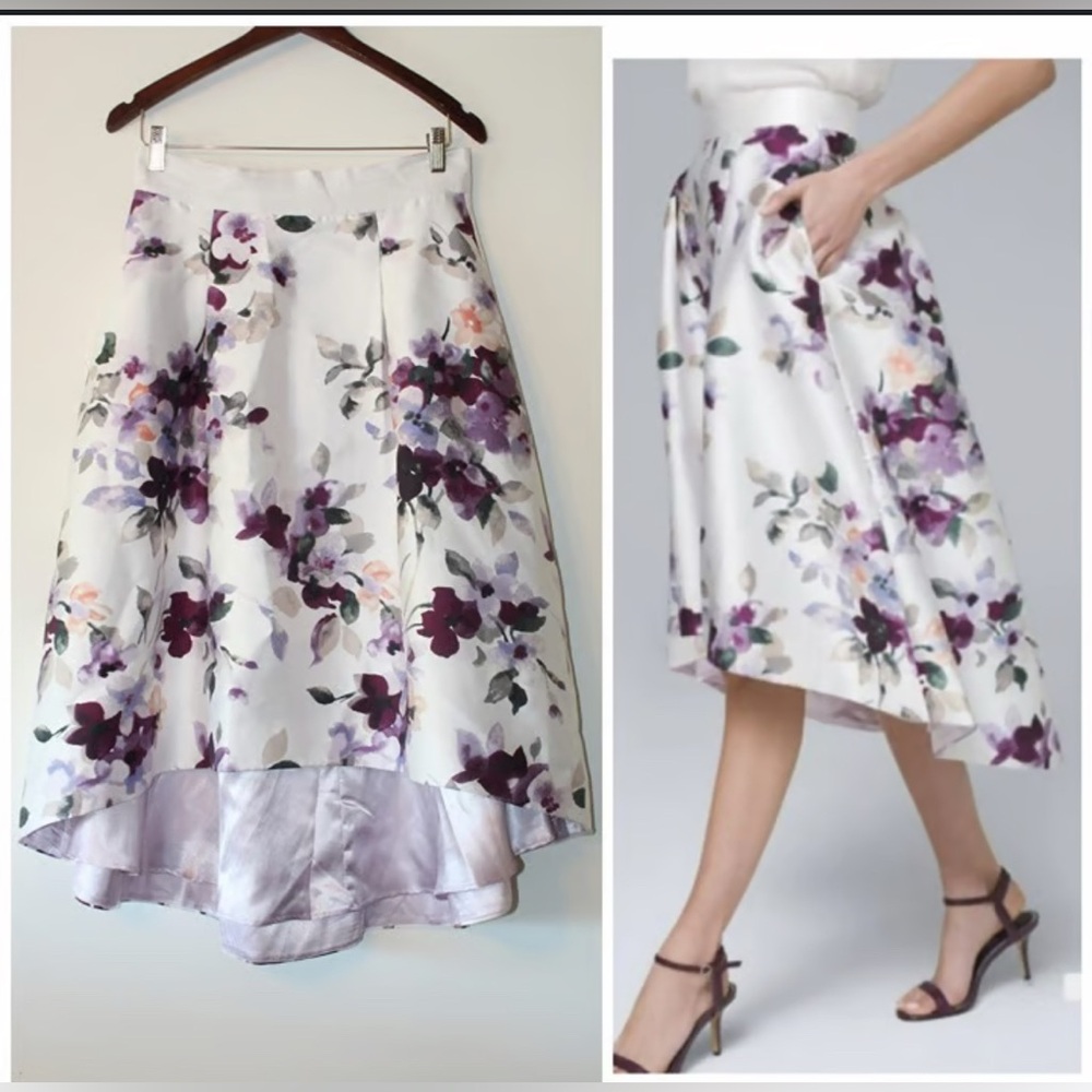 WHBM Asymmetrical Skirt. Size 00.